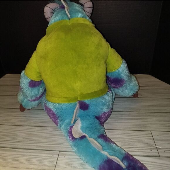 Disney Pixar Sully Plush Toy Stuffed Animal Monsters Inc. University Oozma Kappa - Picture 8 of 9